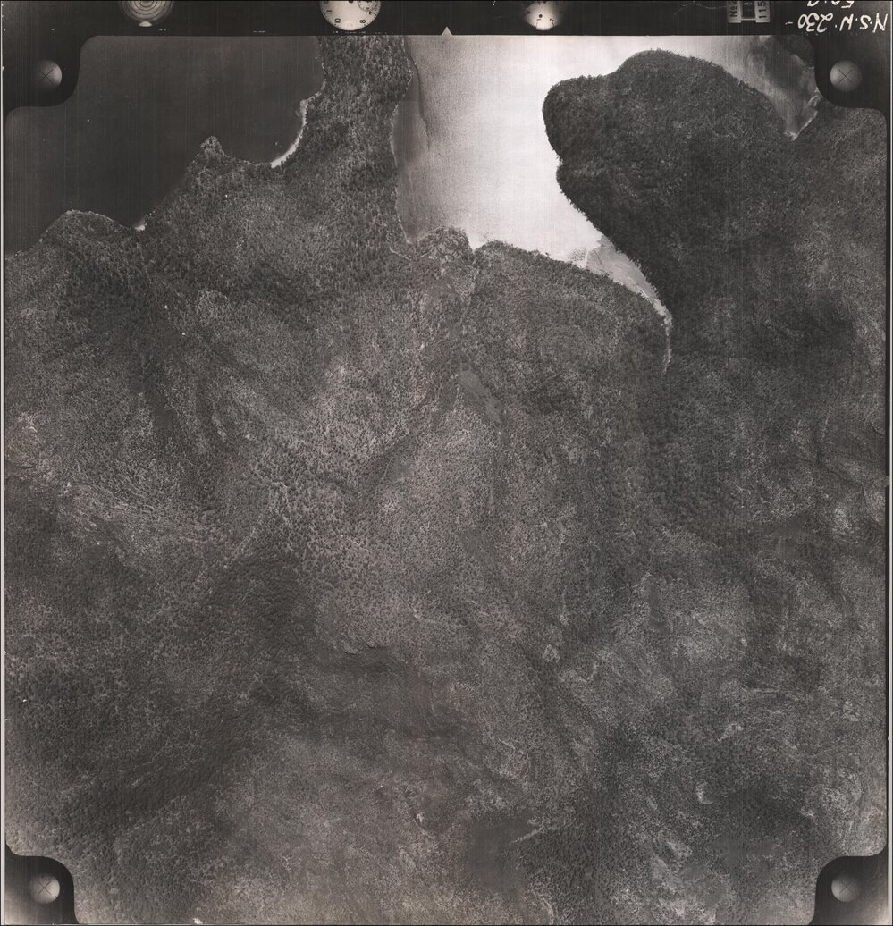 Aerial Photograph of Refuge Bay, America Bay, West Head, Ku-ring-gai Chase, 1956