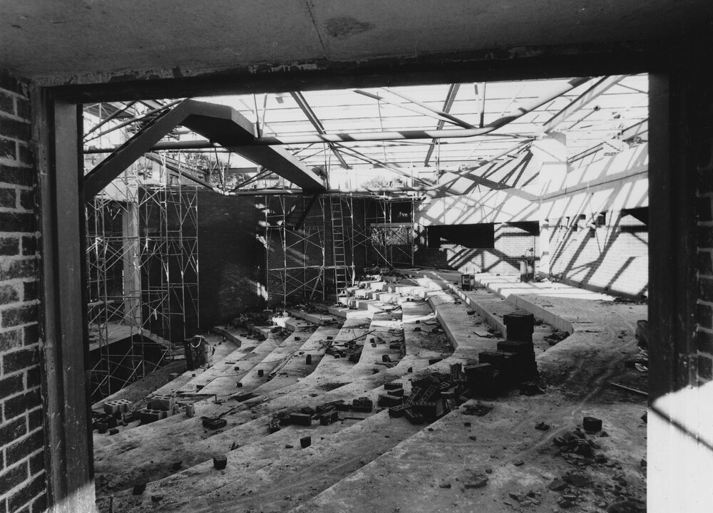Glen Street Theatre Under Construction