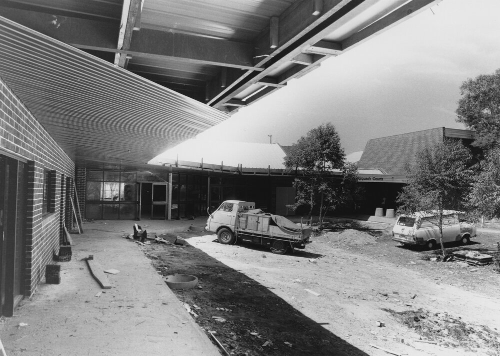 Glen Street Theatre Under Construction