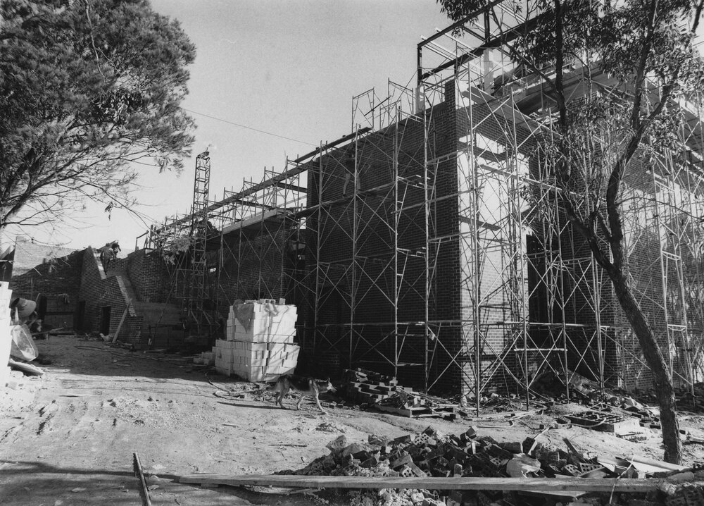 Glen Street Theatre Under Construction