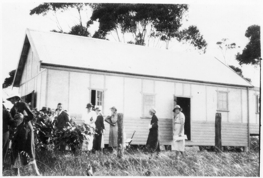 Opening of St Stephens Anglican Church, Forest Way, Belrose 1935