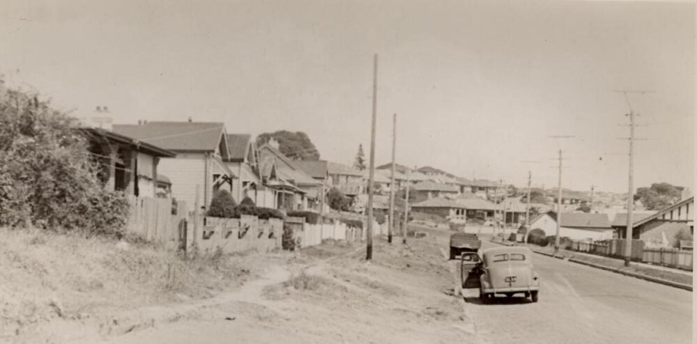 Balgowlah Road west from Francis Street, Balgowlah, 14th Sept 1948