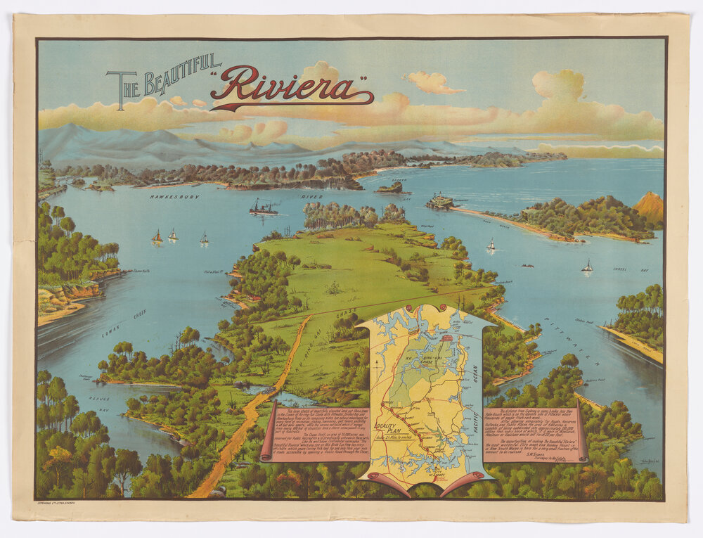 Artist&rsquo;s Impression, The Beautiful Riviera, West Head, June 1931