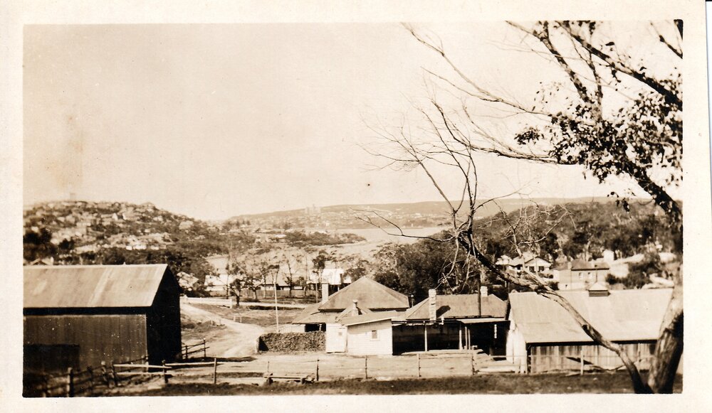 Hill Farm &amp; Brimbecom Dairy - Looking east towards North Harbour and North Head