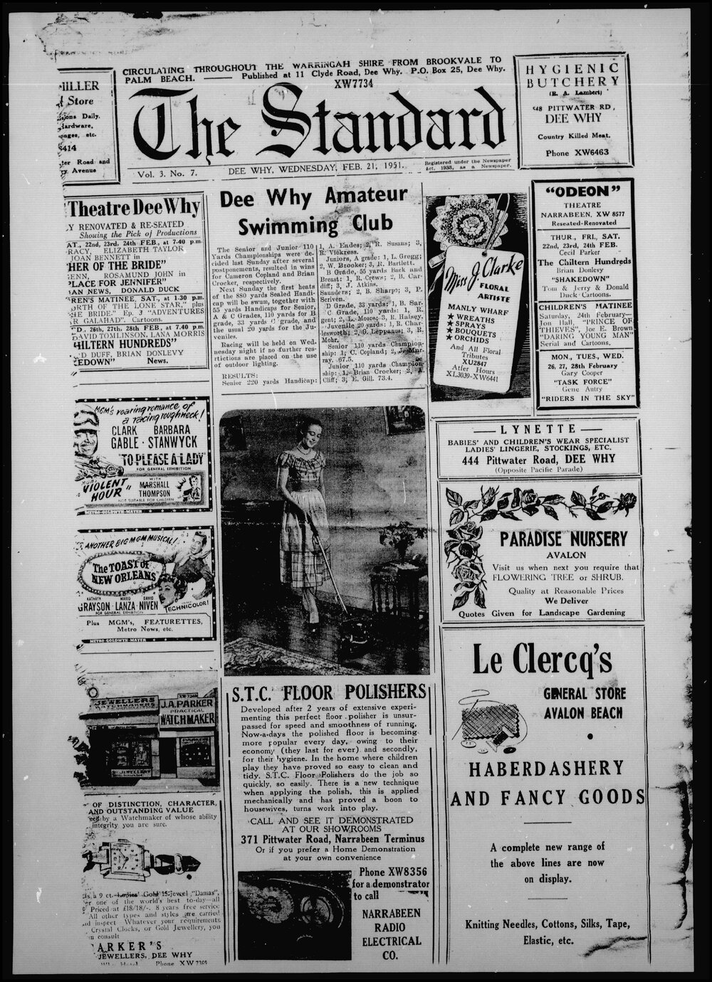 The Standard Wednesday, 21 February 1951