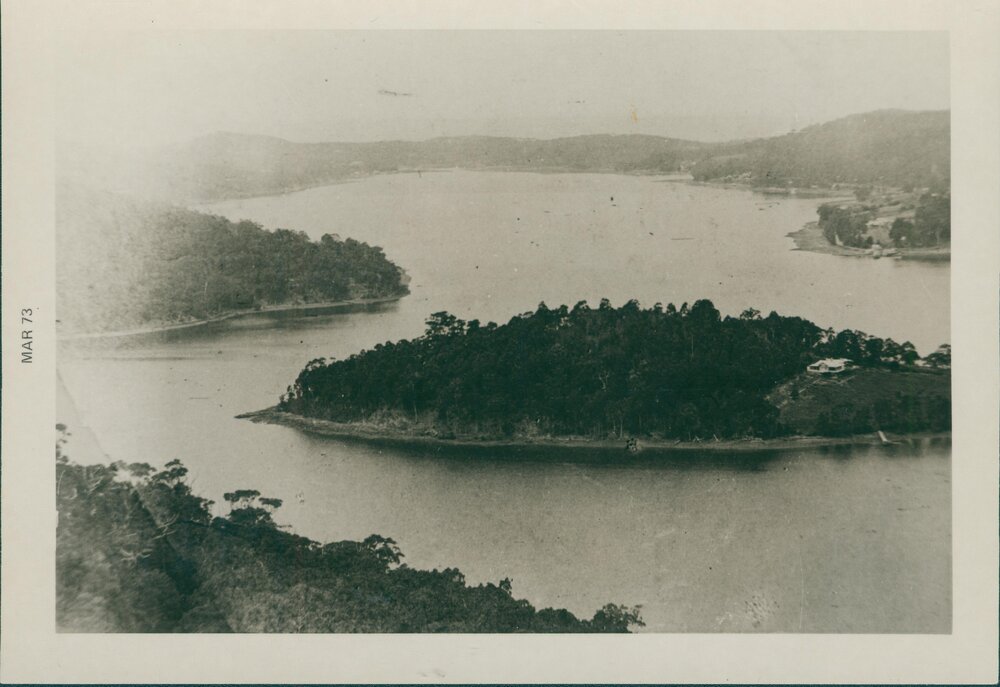 Photograph of Rocky Point, Lovett Bay, c1900