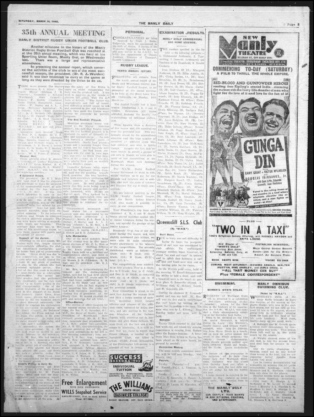 The Manly Daily, Tuesday 24 March 1942