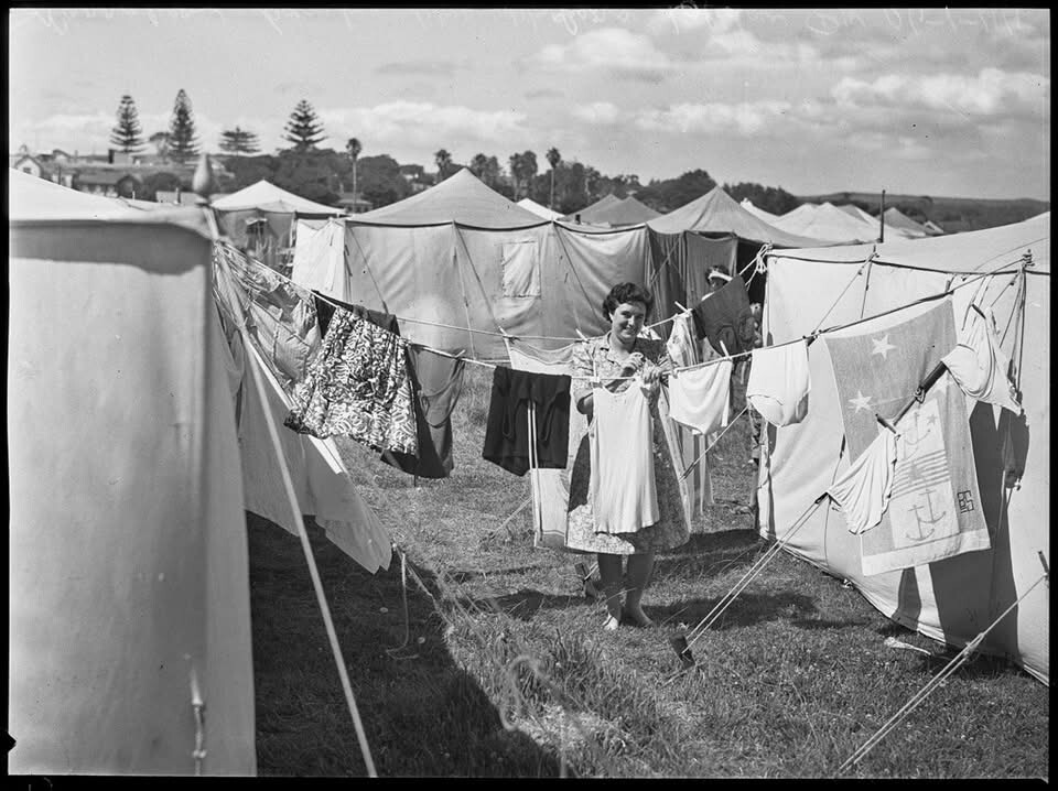 Narrabeen Caravan Park 1944