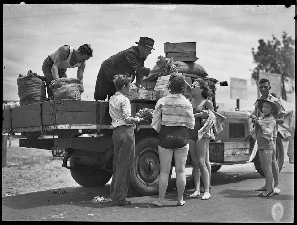 Fruit and Vegetable Man, Narrabeen Caravan Park
