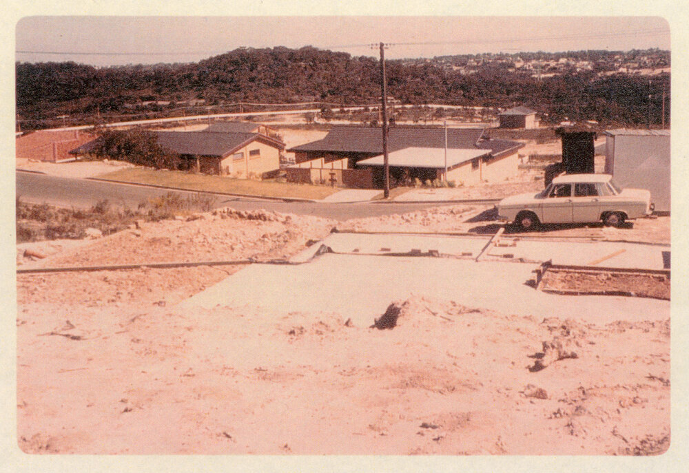 Hoddle Crescent, Davidson  - a new settlement