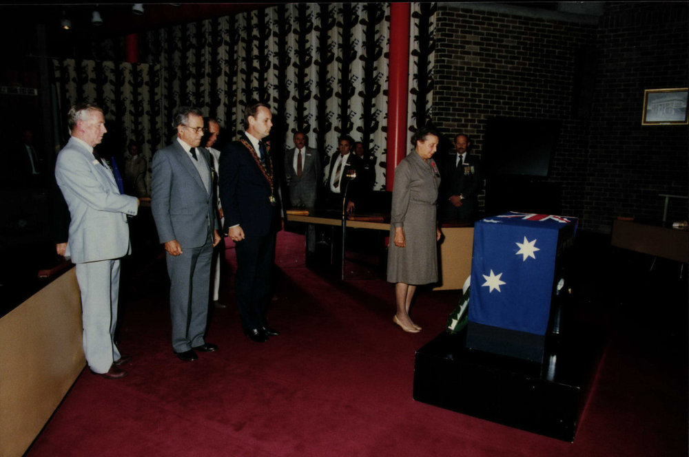 Anzac Day ceremony, Civic Centre, Dee Why