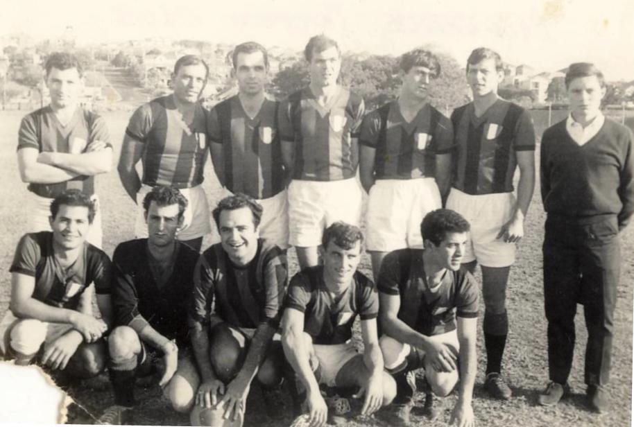 Brookvale soccer team, coached by Marin Alagich, c1950s