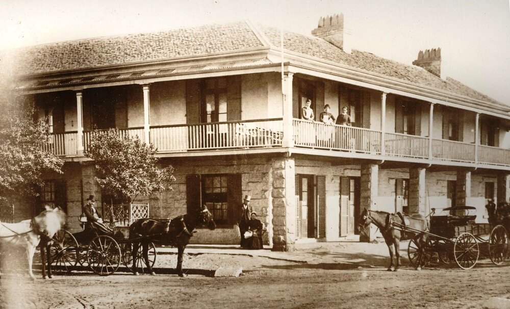 Steyne Hotel 1887, J G Cousins licensee, Manly