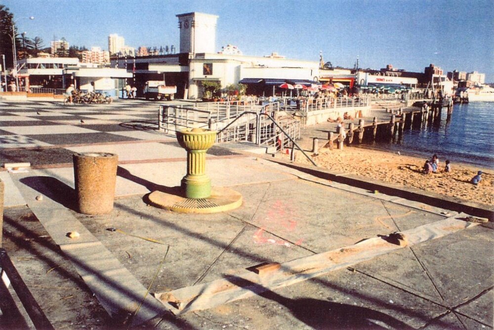 Wishing Dial Bubbler, Manly Wharf, Manly, c1990s