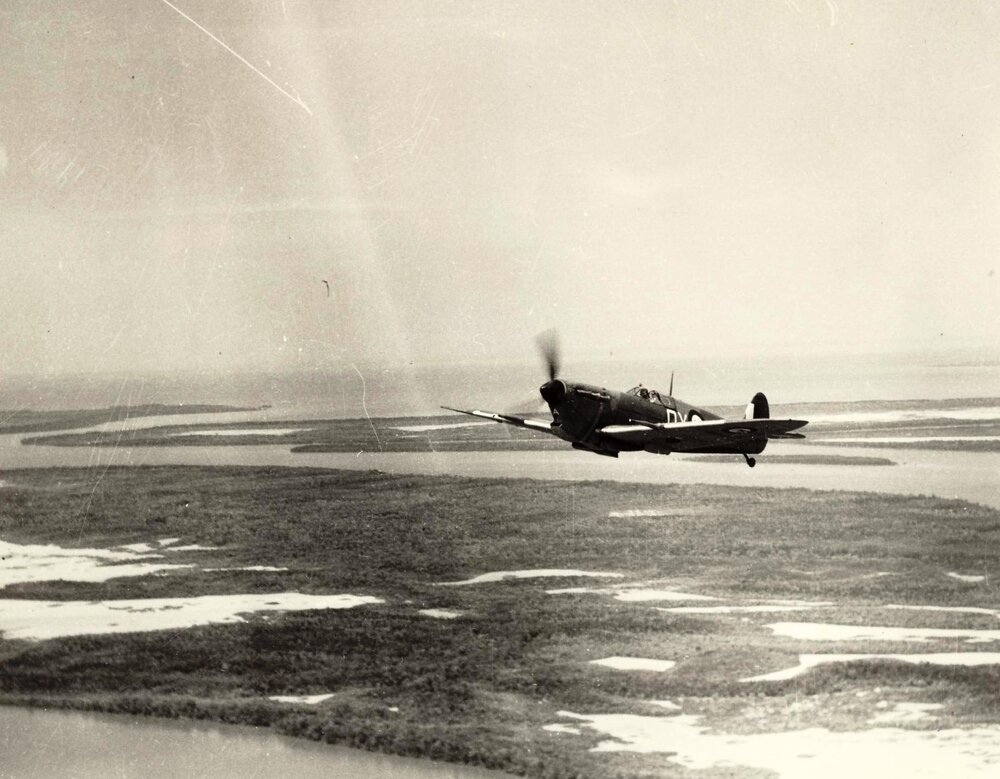 Spitfire from 452 Squadron, 1943, Millingimbi Island, Northern Territory