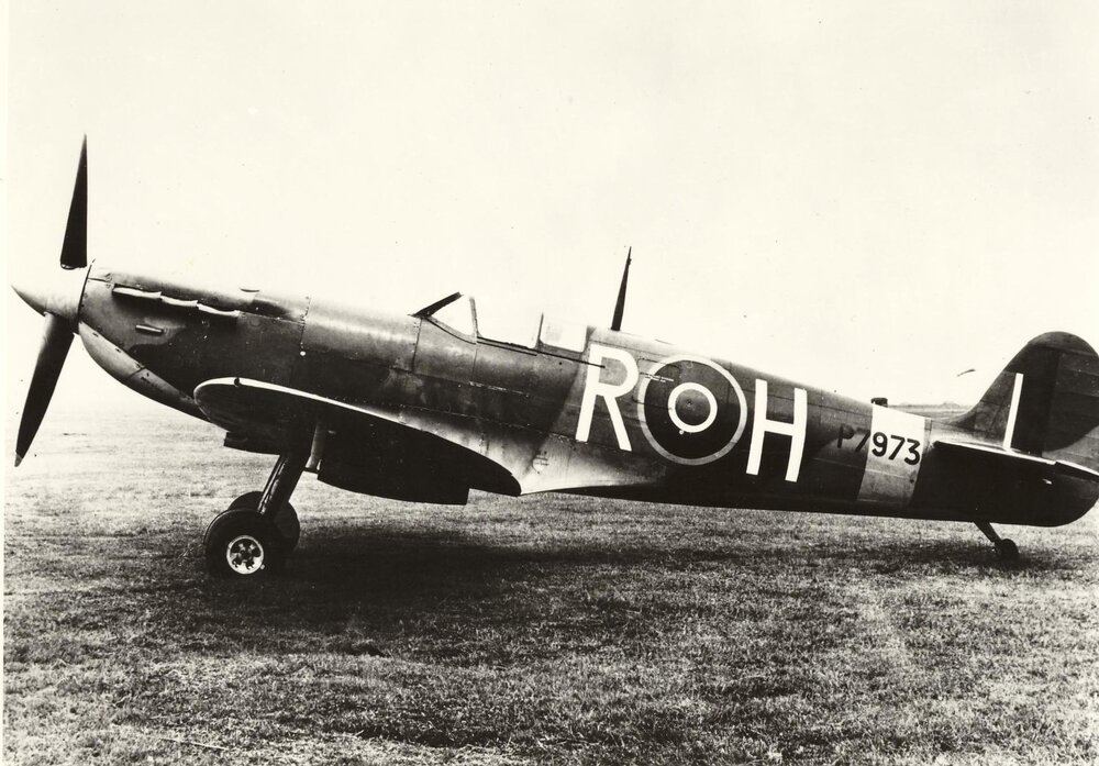 Spitfire of Ray Thorold-Smith, now at Canberra