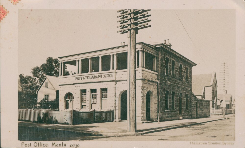 Manly Post Office, c1908