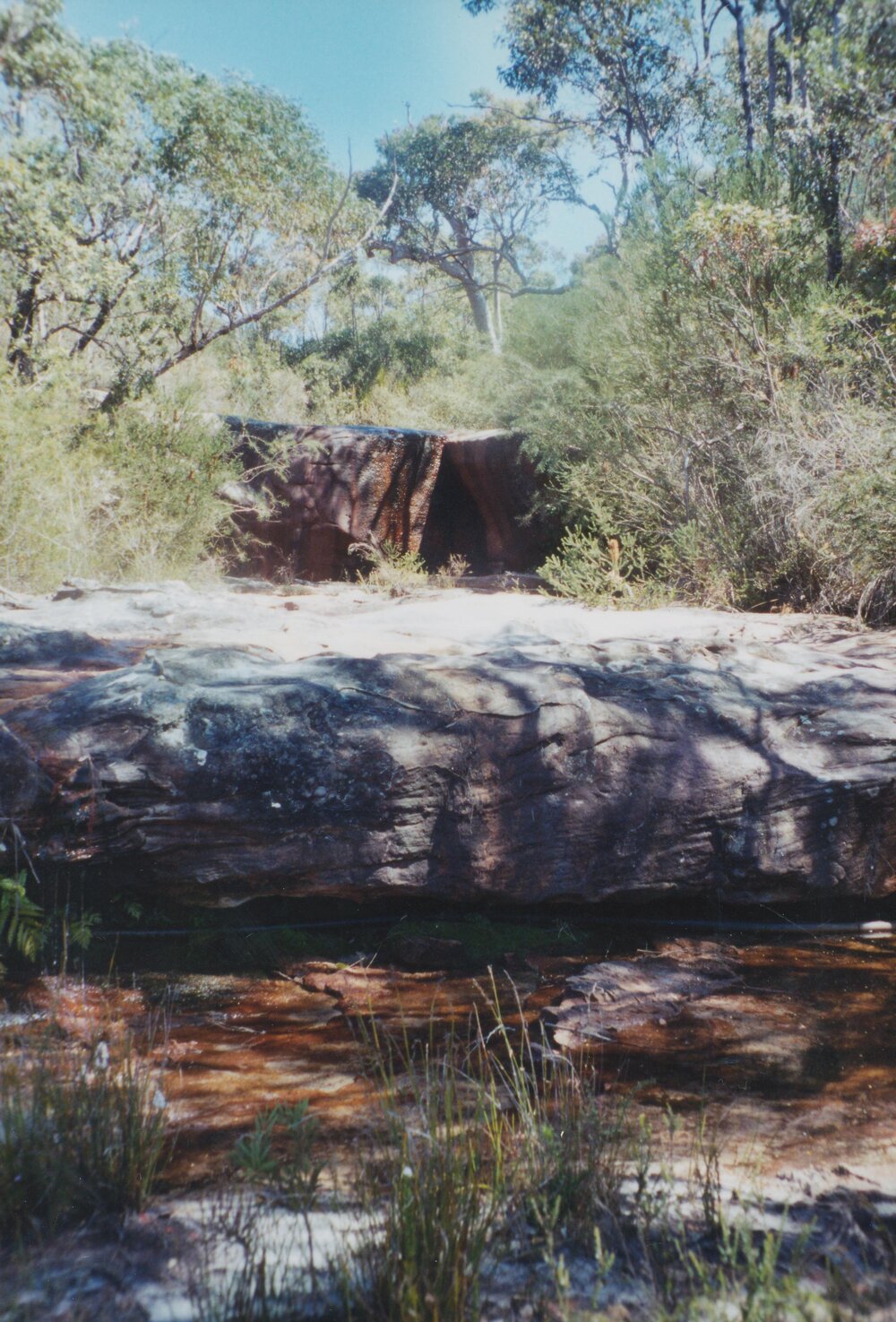 Looking Back to Upper Falls from Lower Area, 2003