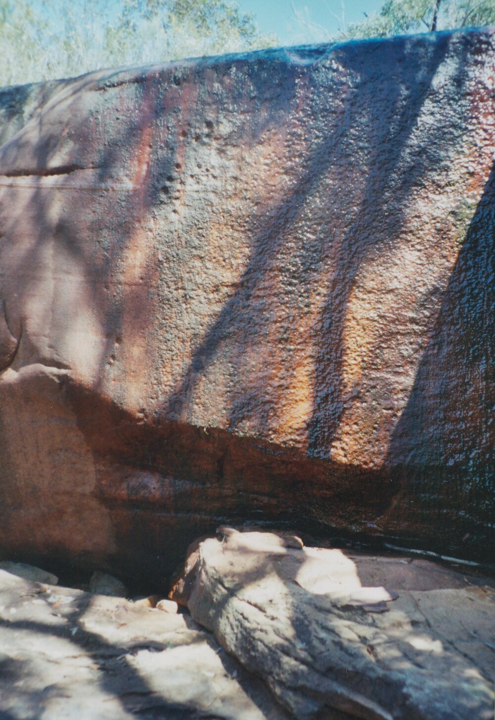 Upper part of Falls below pool, 2003