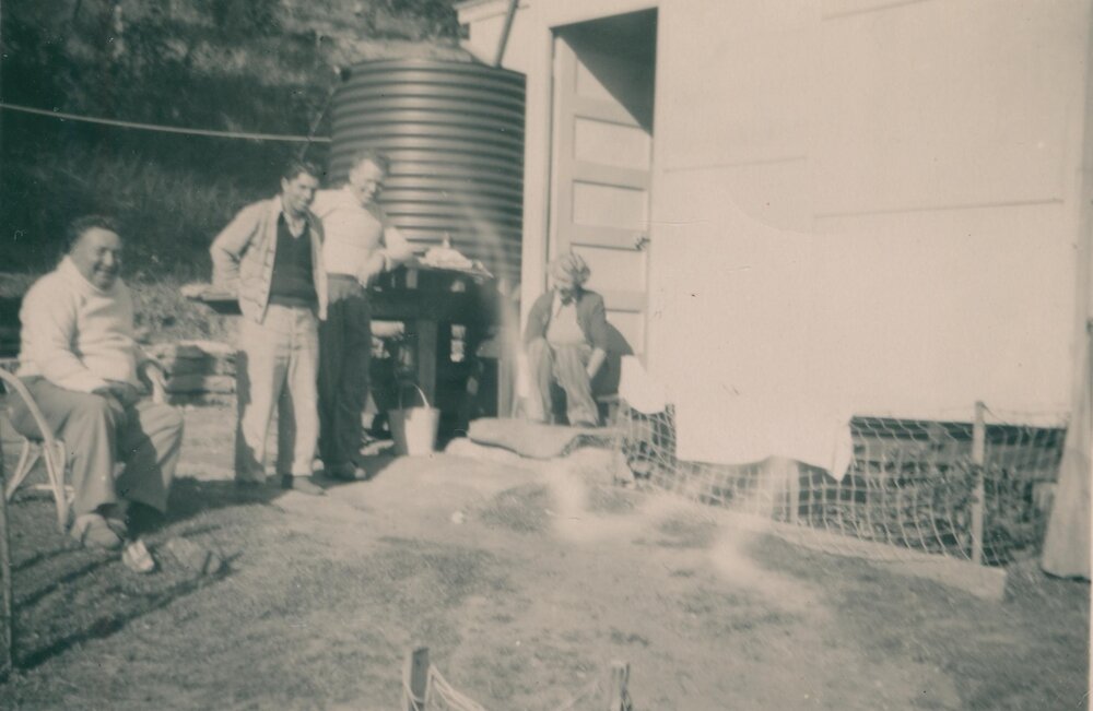 Morning tea on a Sunday Morning, Coasters Retreat, 1952