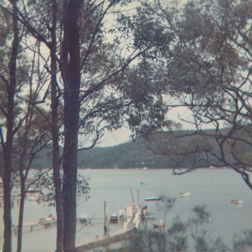 Boatshed on Tennis Court Wharf, Scotland Island, c1970