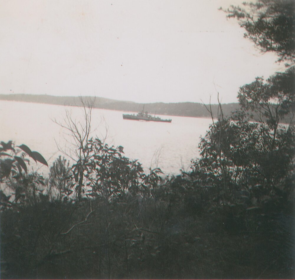 Navy Boats on Pittwater, c1960