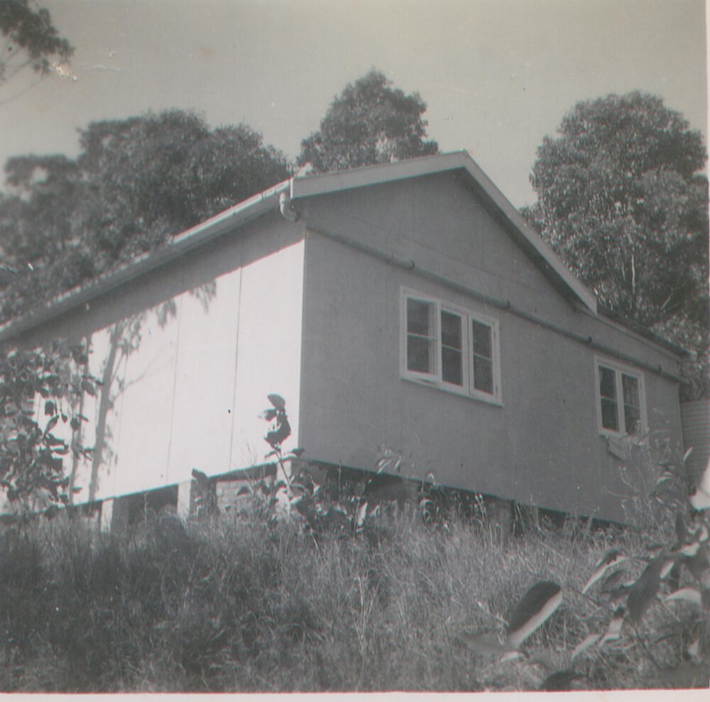 Side view of house, Scotland Island
