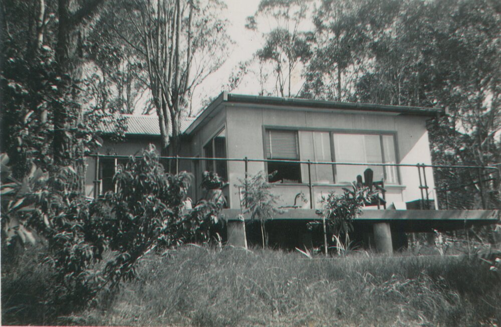 Front of the Gill Family Home Showing Verandah, Scotland Island