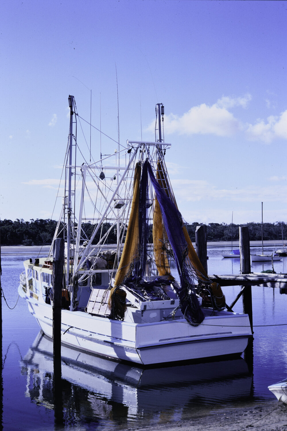 Prawn Boat, Tin Can Bay, 1986