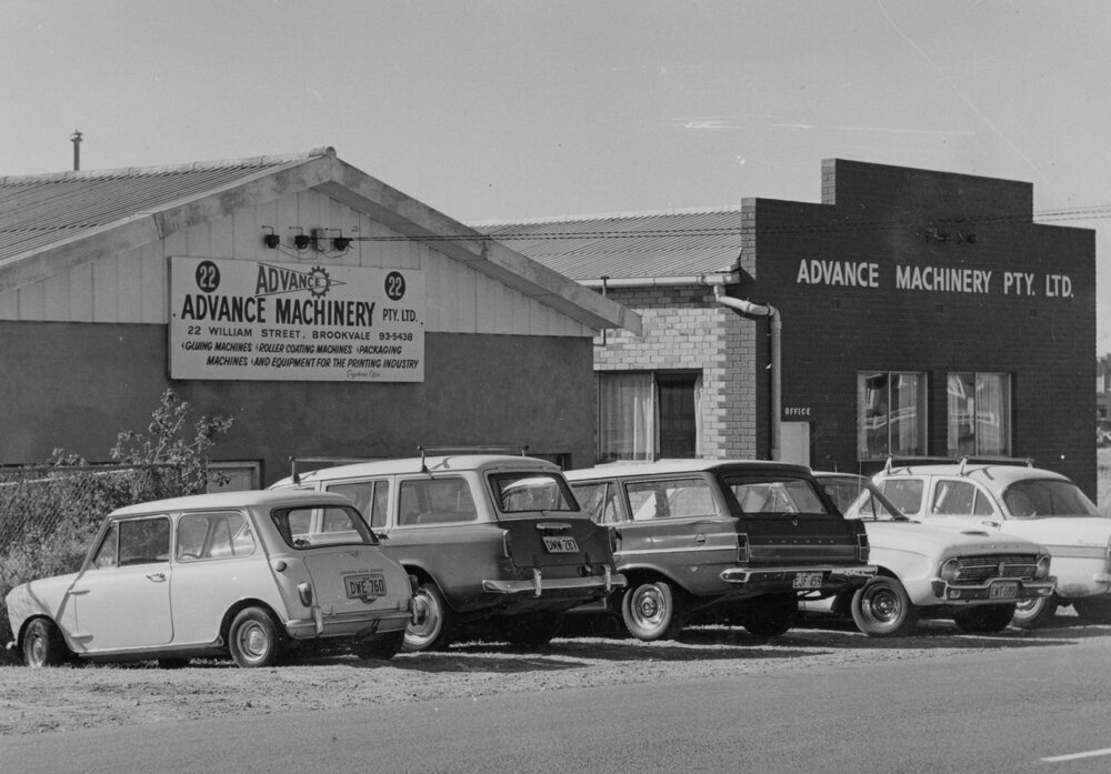 Advance Machinery Pty. Ltd., Brookvale, c1967-1973