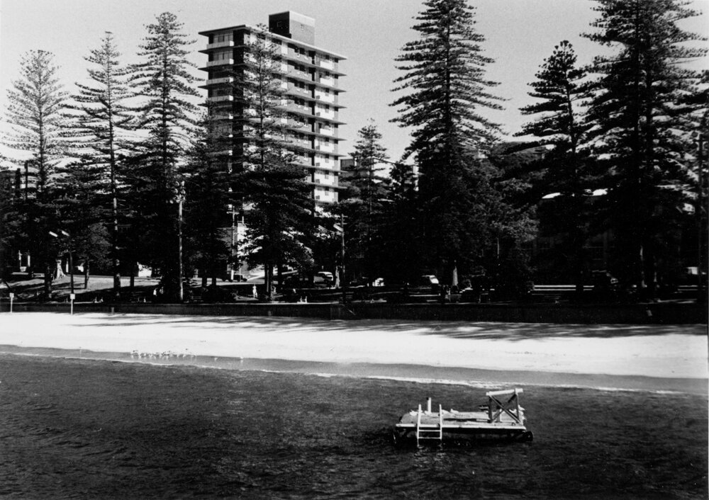 Foreshore at West Esplanade, Manly, c1967&ndash;1973