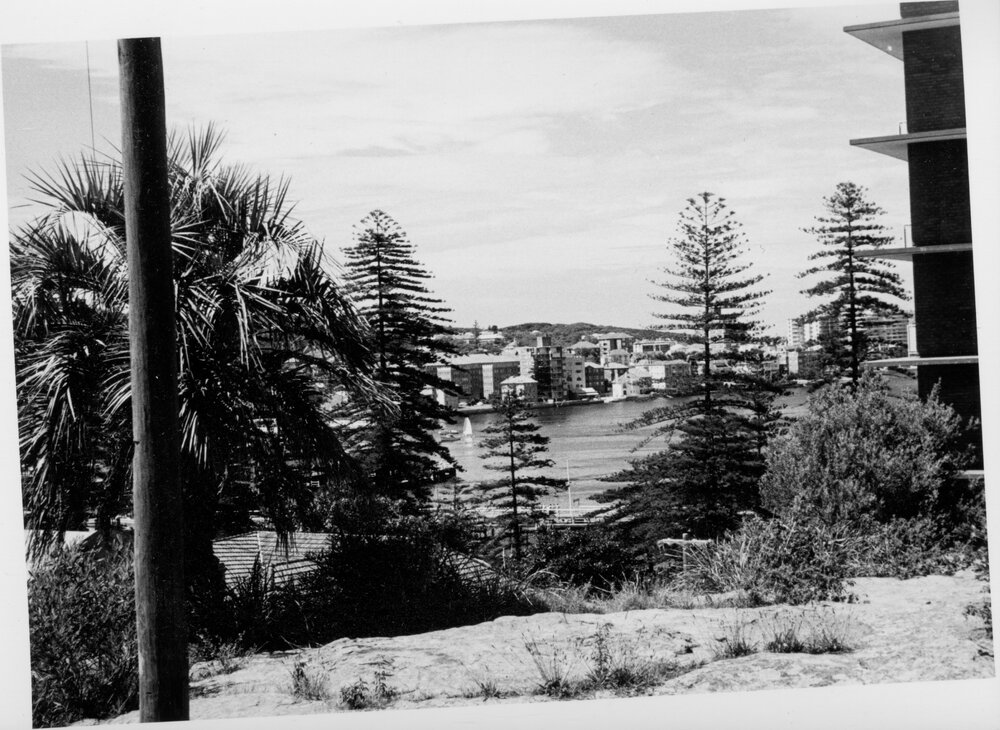 View towards Manly Cove from West Esplanade, Manly, c1967&ndash;1973