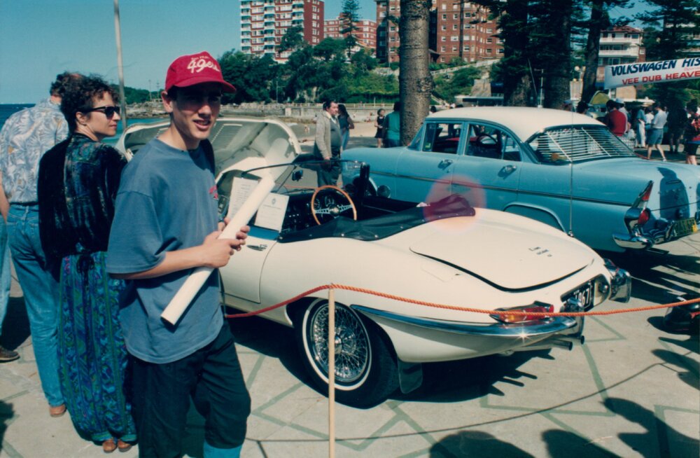 Manly car show at South Steyne, Manly, 1992