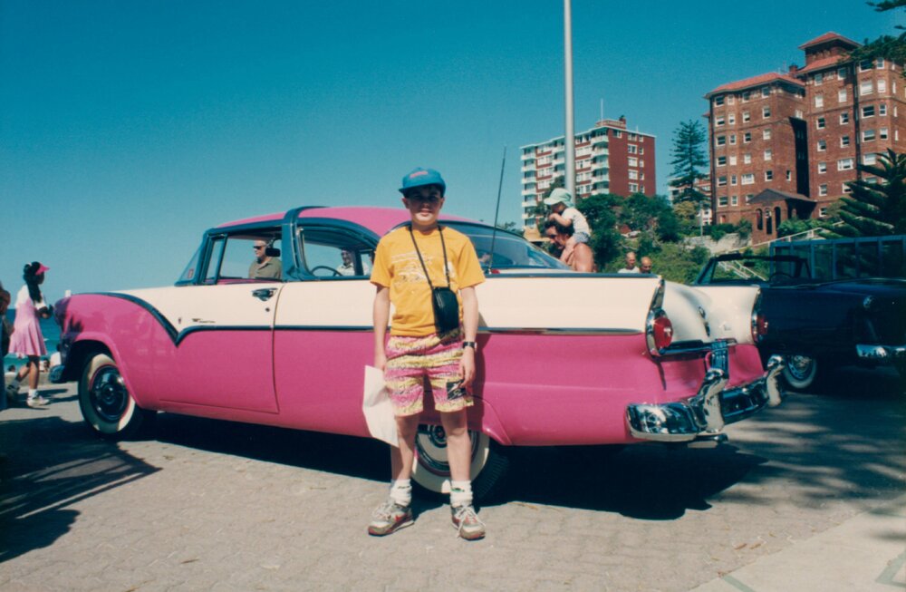 Manly car show at South Steyne, Manly, 1992