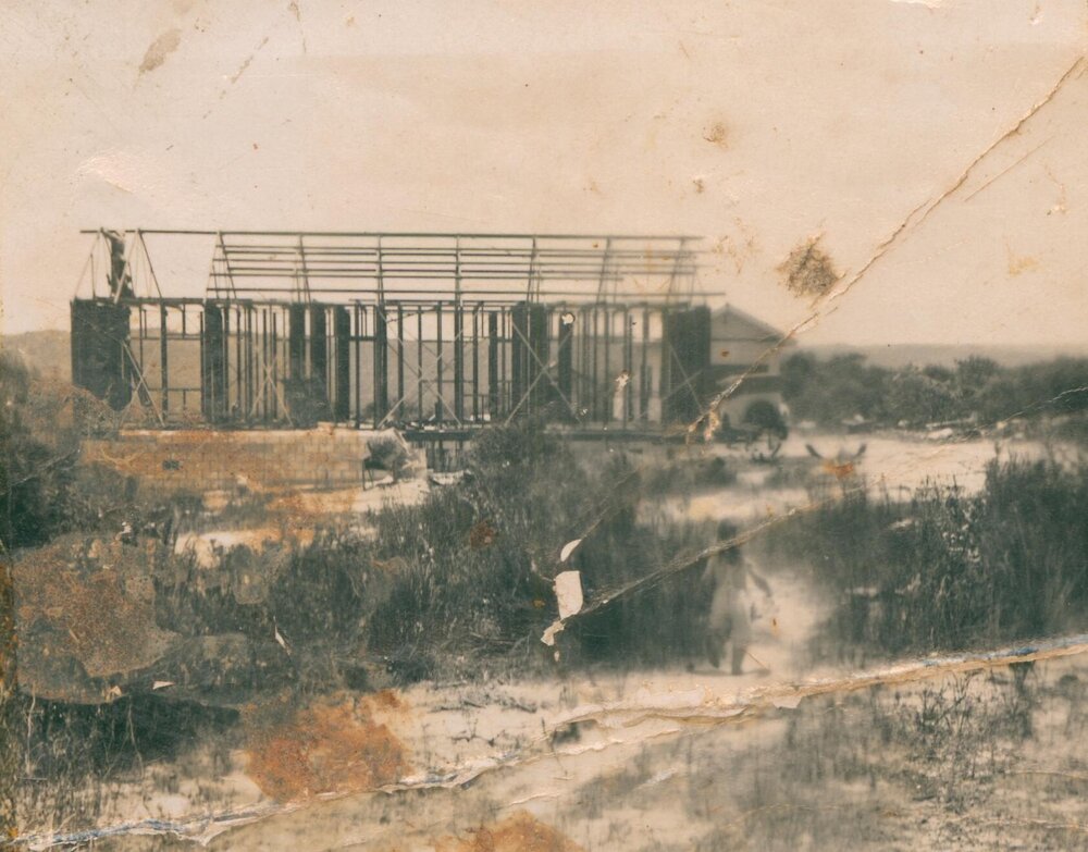 34 Boomerang Road, Collaroy Plateau, under construction, c1946