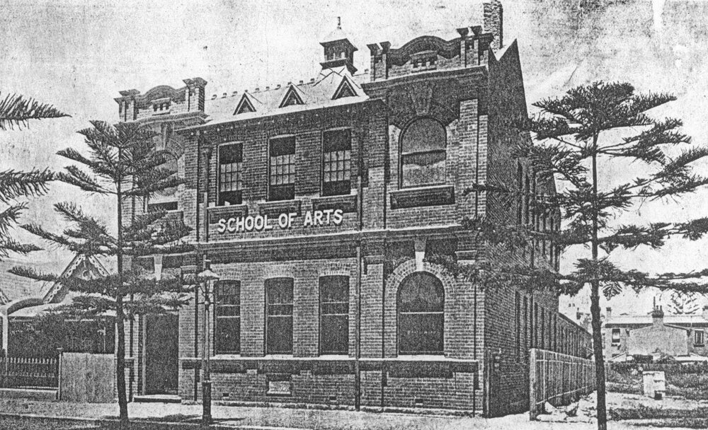 Manly School of Arts later Manly Literary Institute, c1911