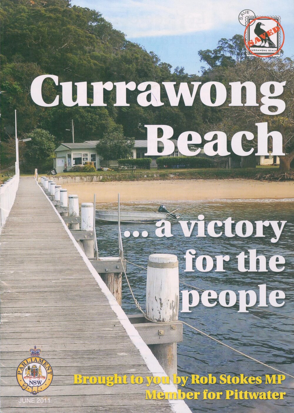 Currawong Beach Pamphlet: a Victory for the People