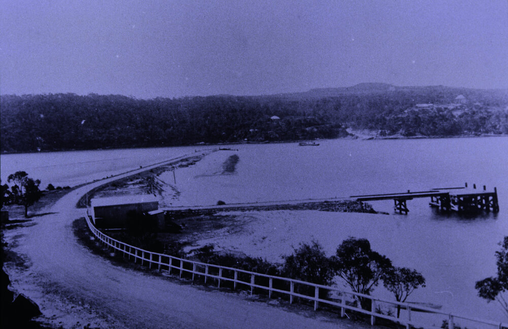 The Spit Bridge, Seaforth, c1885