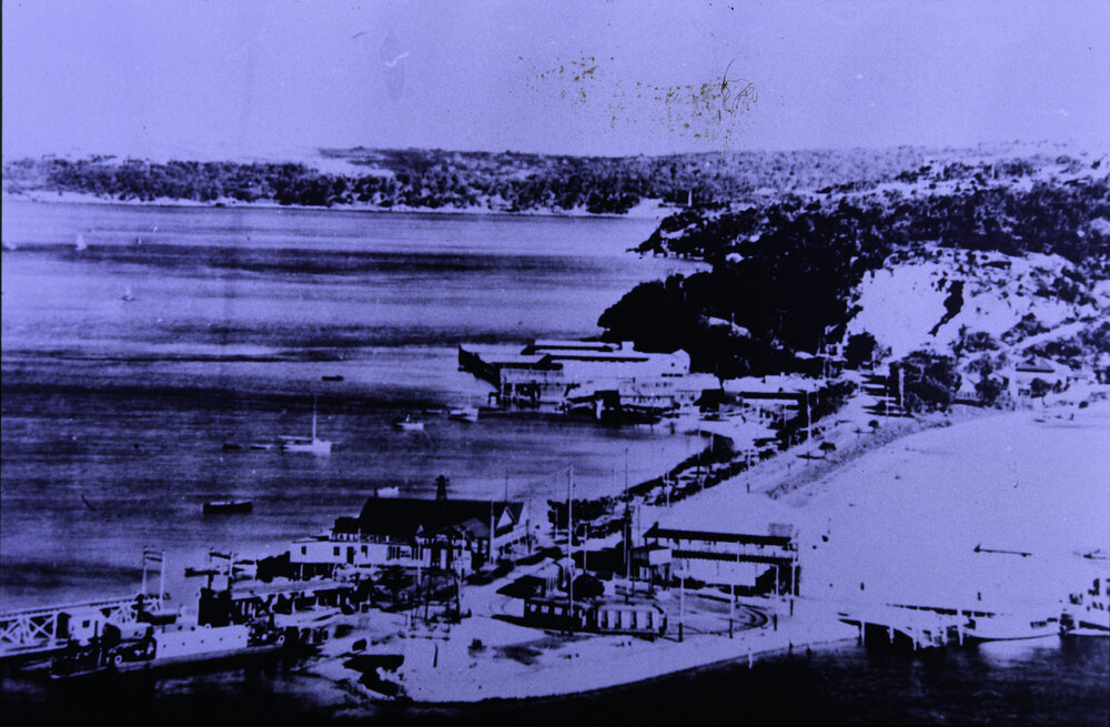 The Spit Bridge looking towards Mosman, Seaforth, c1930s