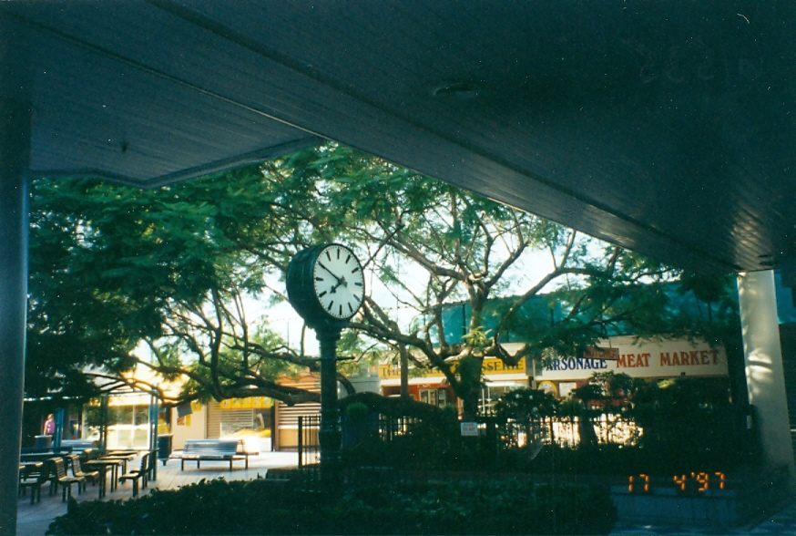 Warringah Mall Clock, prior to the first major renovations in 1998