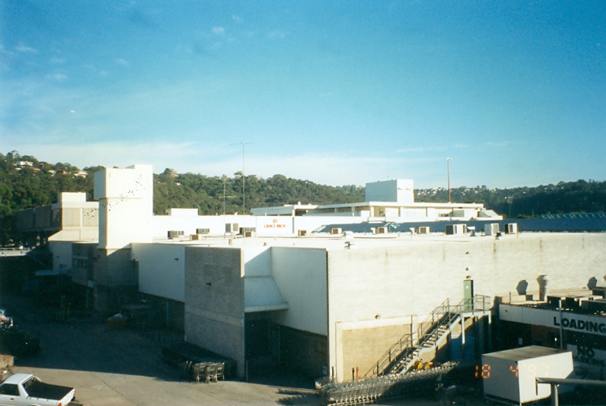 Warringah Mall Grace Bros, prior to 1998 extensions