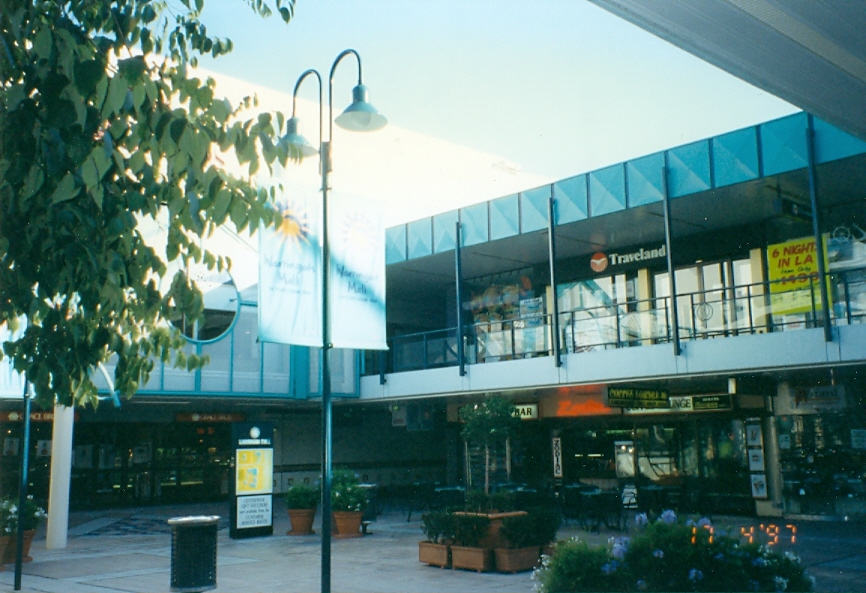 Warringah Mall prior to the first major renovations in 1998