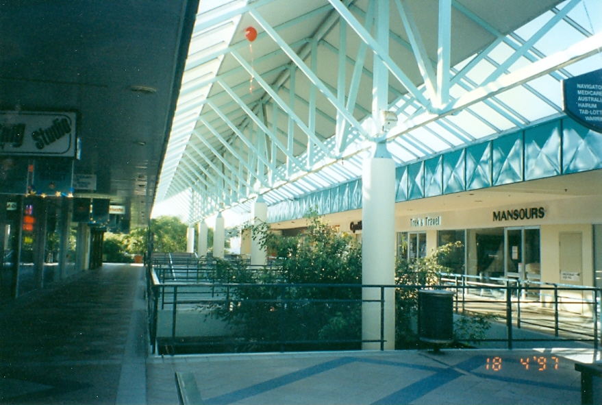 Warringah Mall prior to the first major renovations in 1998