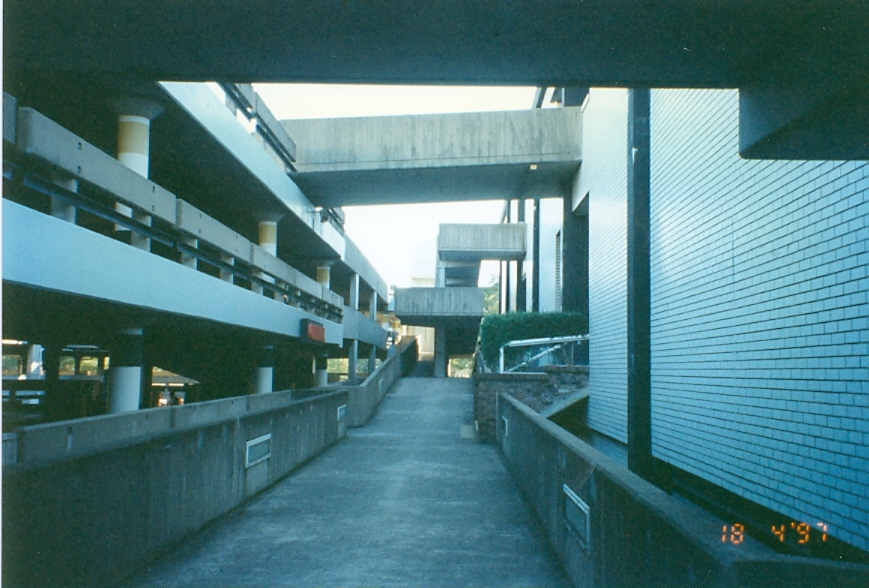 Warringah Mall prior to the first major renovations in 1998