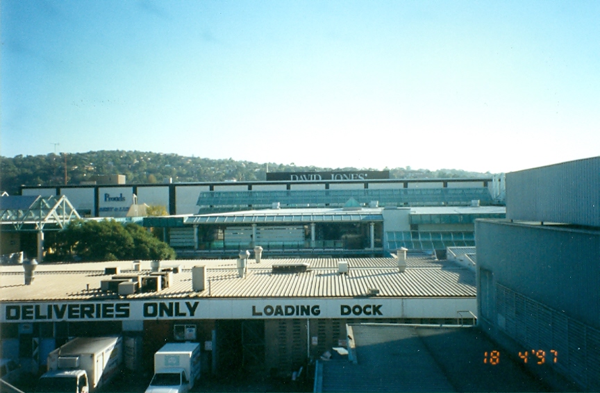 Warringah Mall prior to the first major renovations in 1998