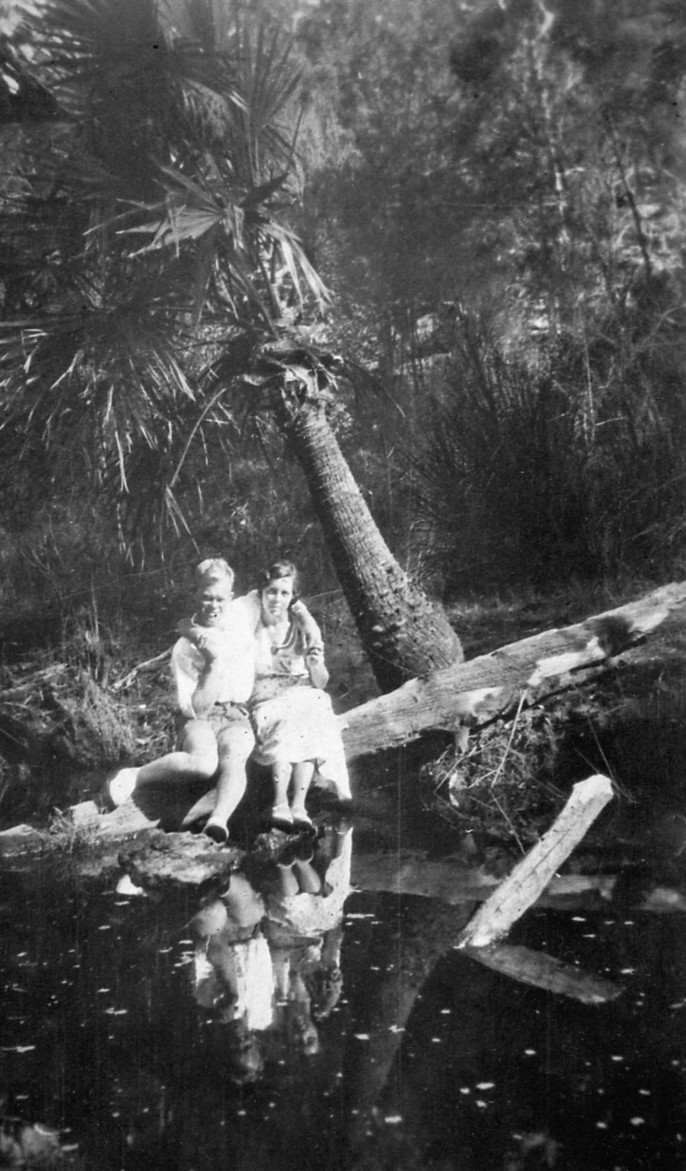 Phillip Osborne and Iris Nichols Middle Creek, 1930s