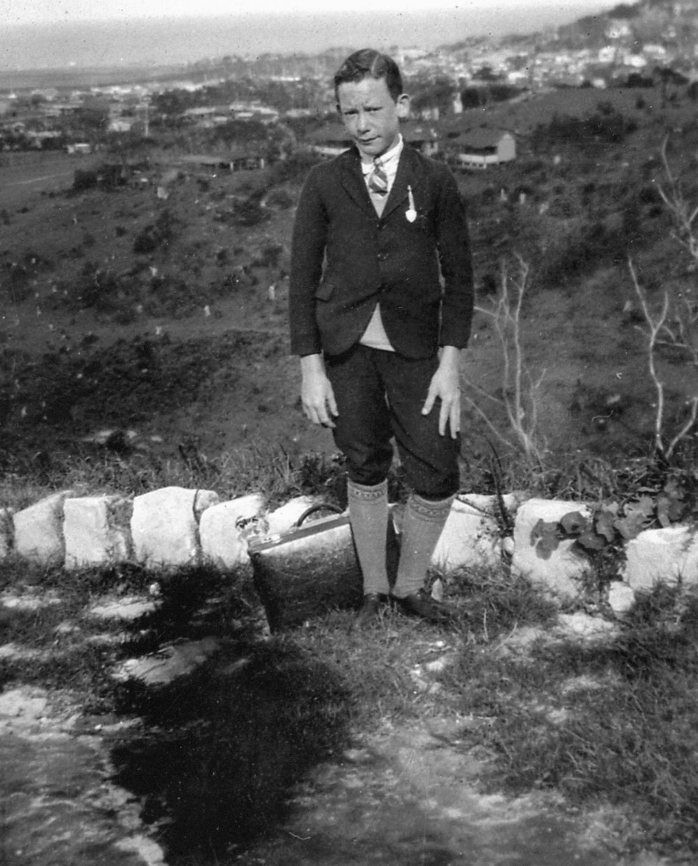 Walter Osborne at home 'La Vista' 62 Alexander Street, Collaroy