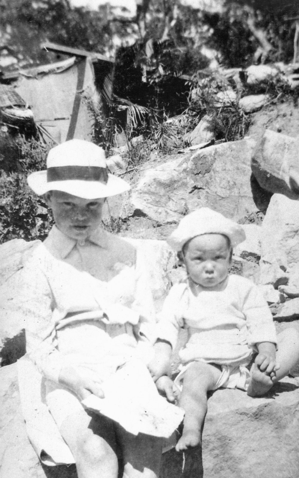 Osborne brothers at home, 'La Vista' 62 Alexander Street, Collaroy