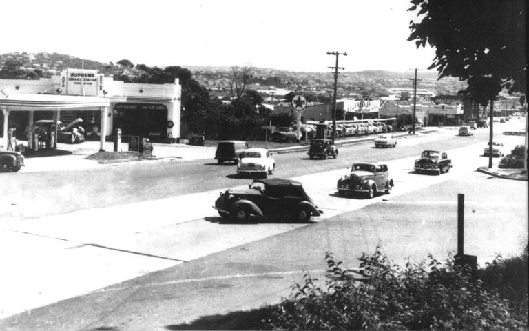 Petrol Station and Car Sales Yard, Warringah Road and Pittwater Road, Brookvale