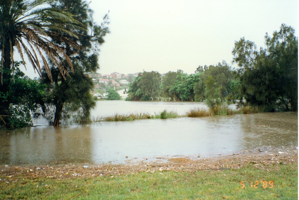 Manly Lagoon in Flood